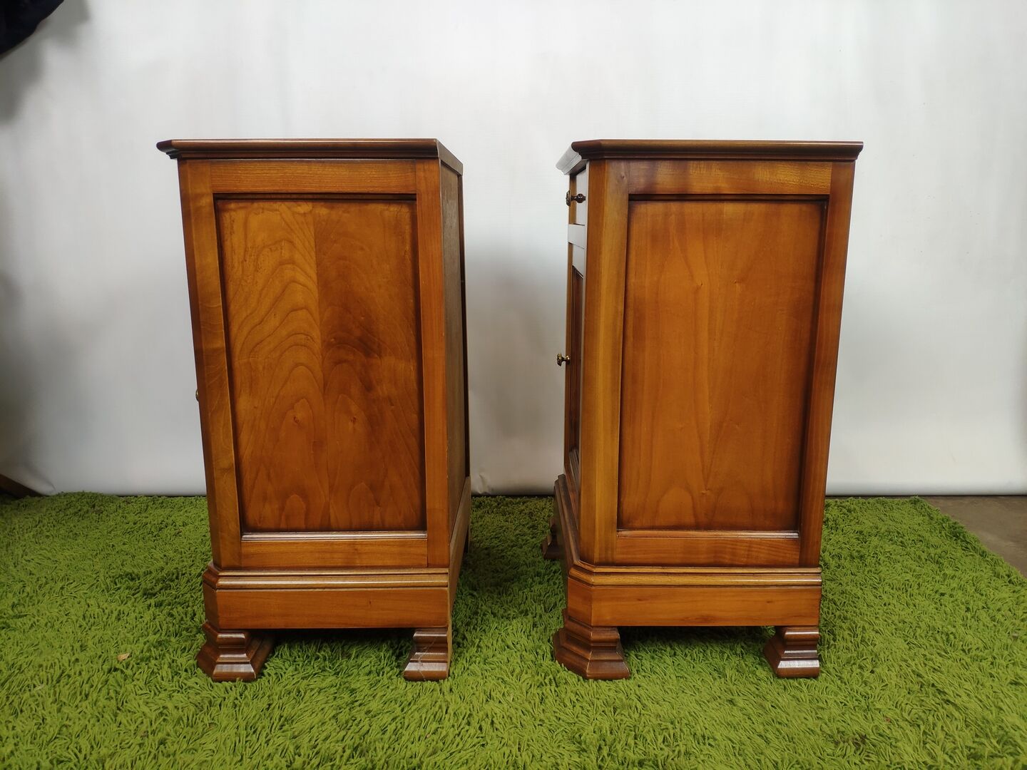 Philippe louis style bedside pair