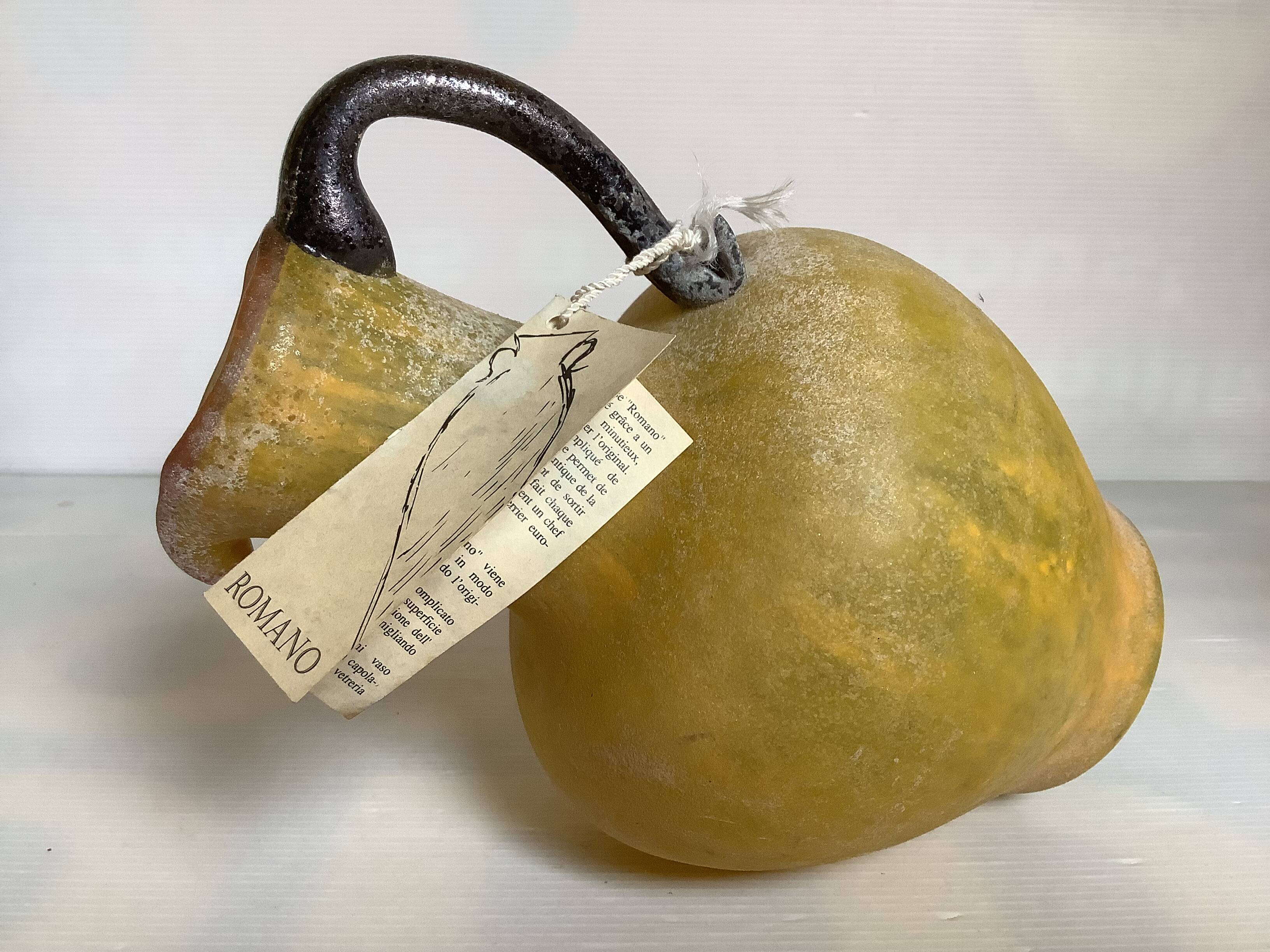 Scavo pitcher vase design Sandra Rich