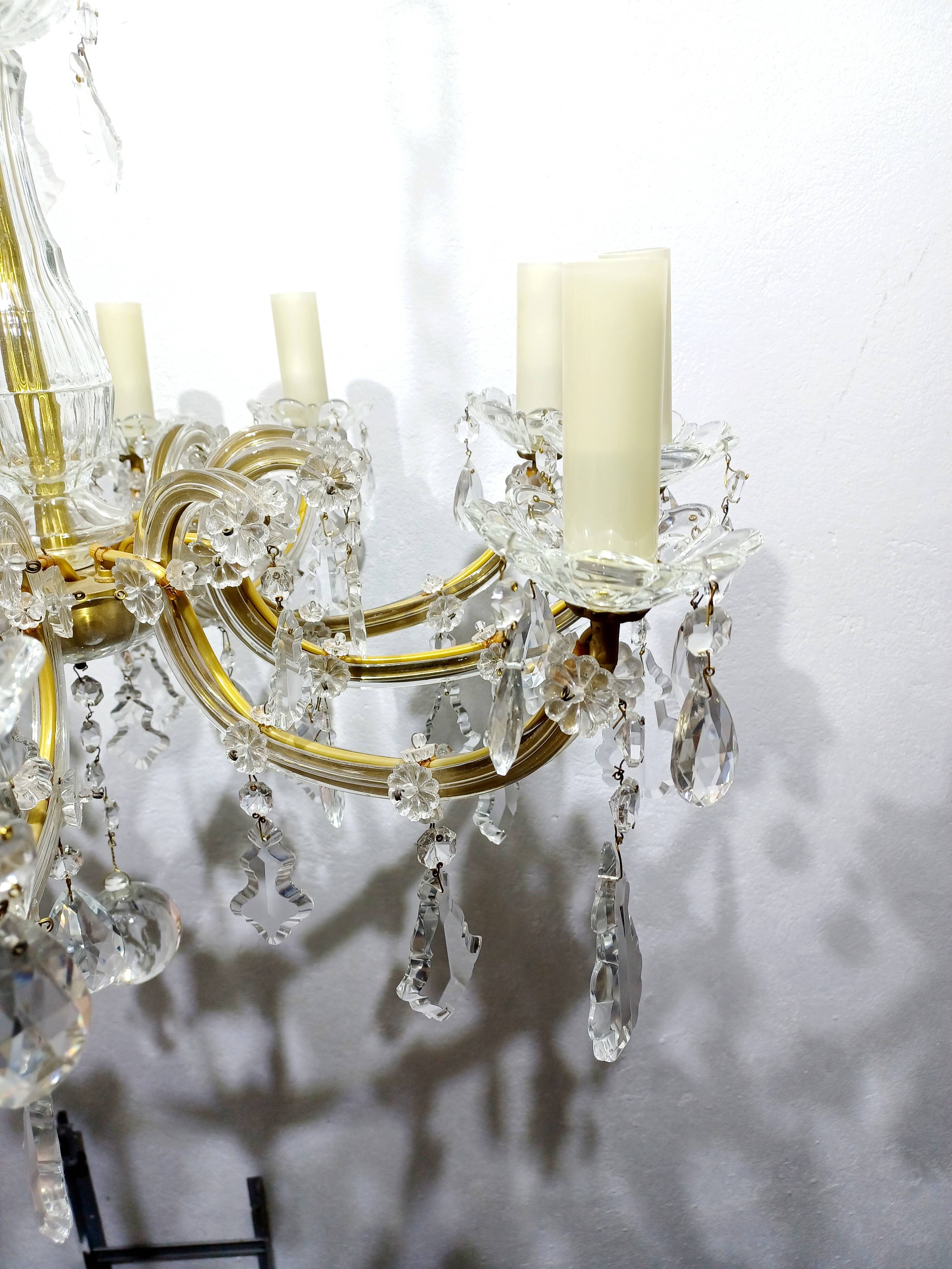 Marie Thérèse Crystal Chandelier 10 Lights