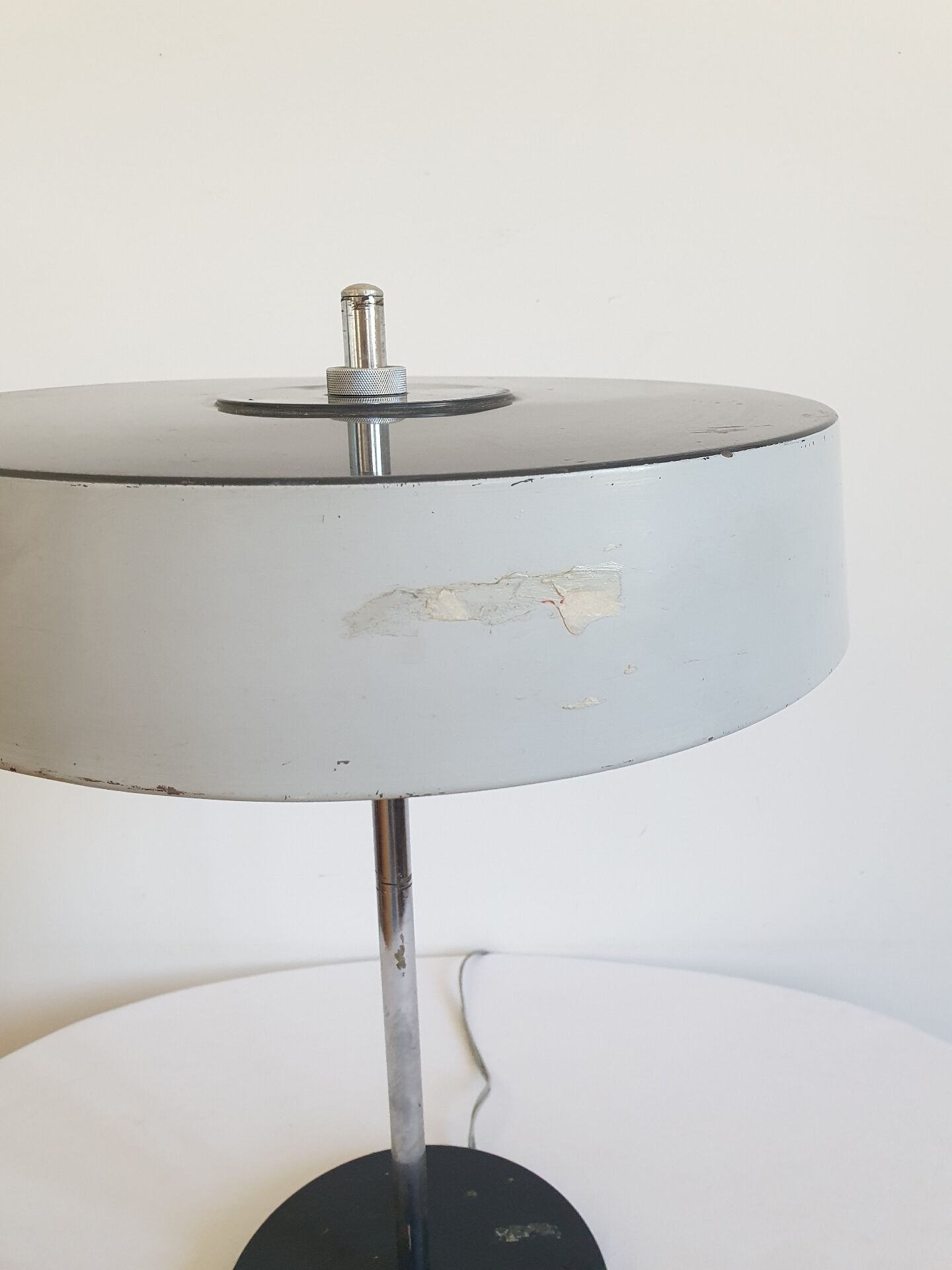 Modernist table lamp attributed to L. Kalff for Philips (circa 1960)