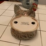 Vintage chicken terrine by Alphonse Muffa