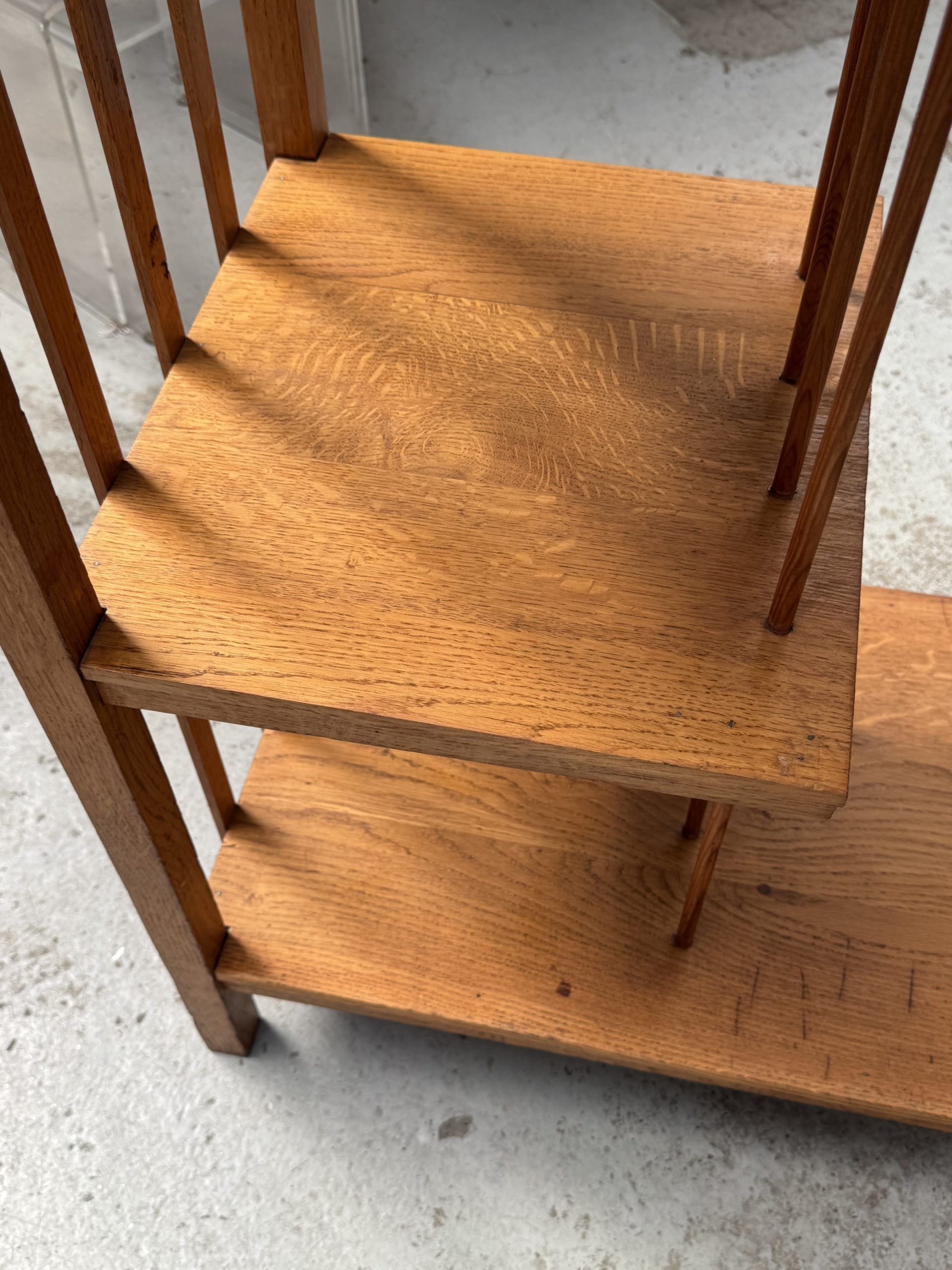 Wooden shelf
