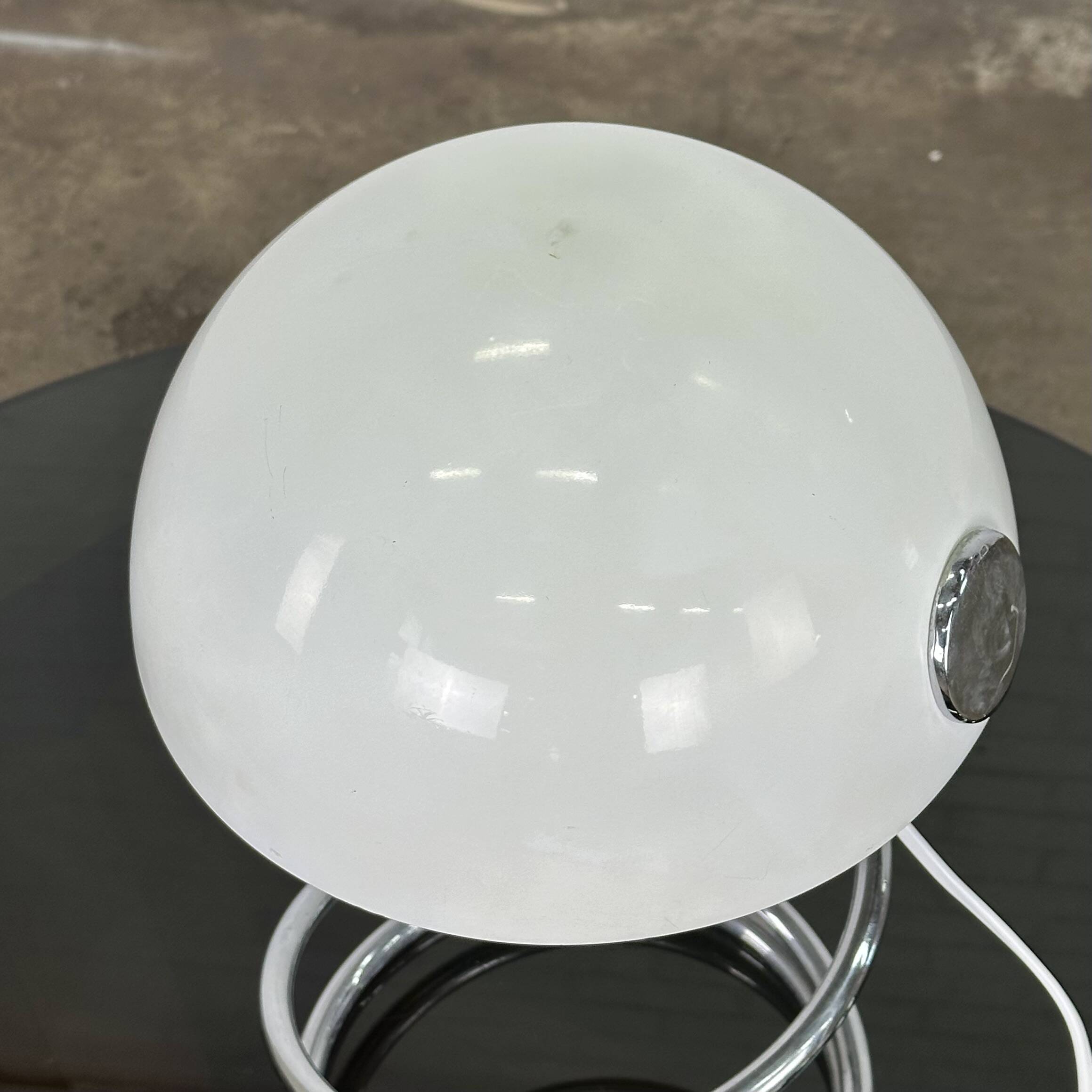 Lampe de table spirale Space Age, Italie milieu XXème