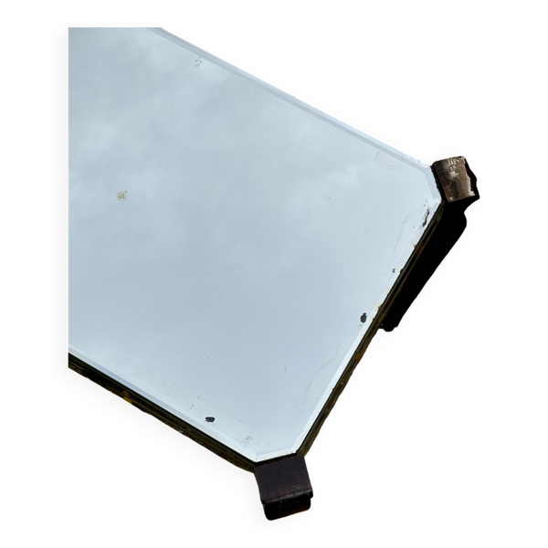 Table d’appoint miroir art déco