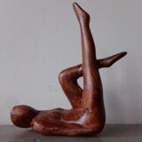 Ceramic woman's sculpture