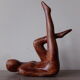 Ceramic woman's sculpture