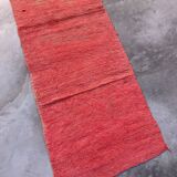 Moroccan rug Beni M'Guild red - 320 x 90 cm