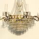 Hot air balloon chandelier 8 stamp fires