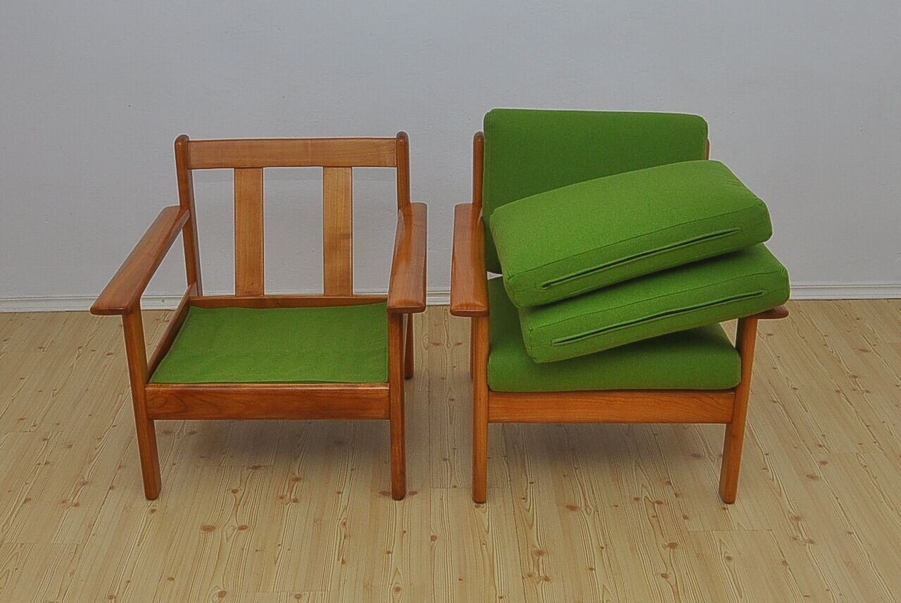 Armchairs by Knoll Antimott, 1960s, set of 2