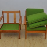 Armchairs by Knoll Antimott, 1960s, set of 2