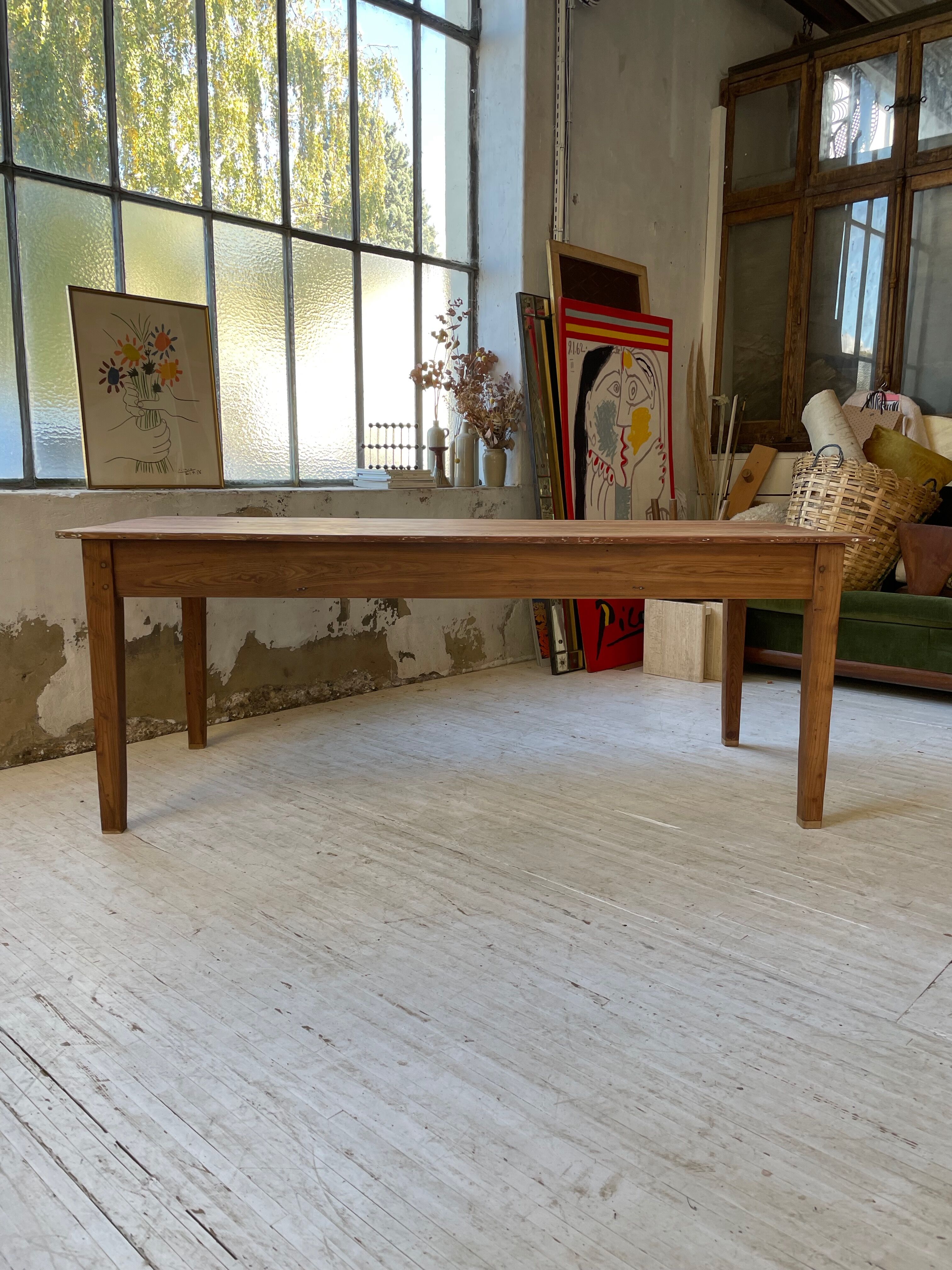 Farmhouse table 2m pine