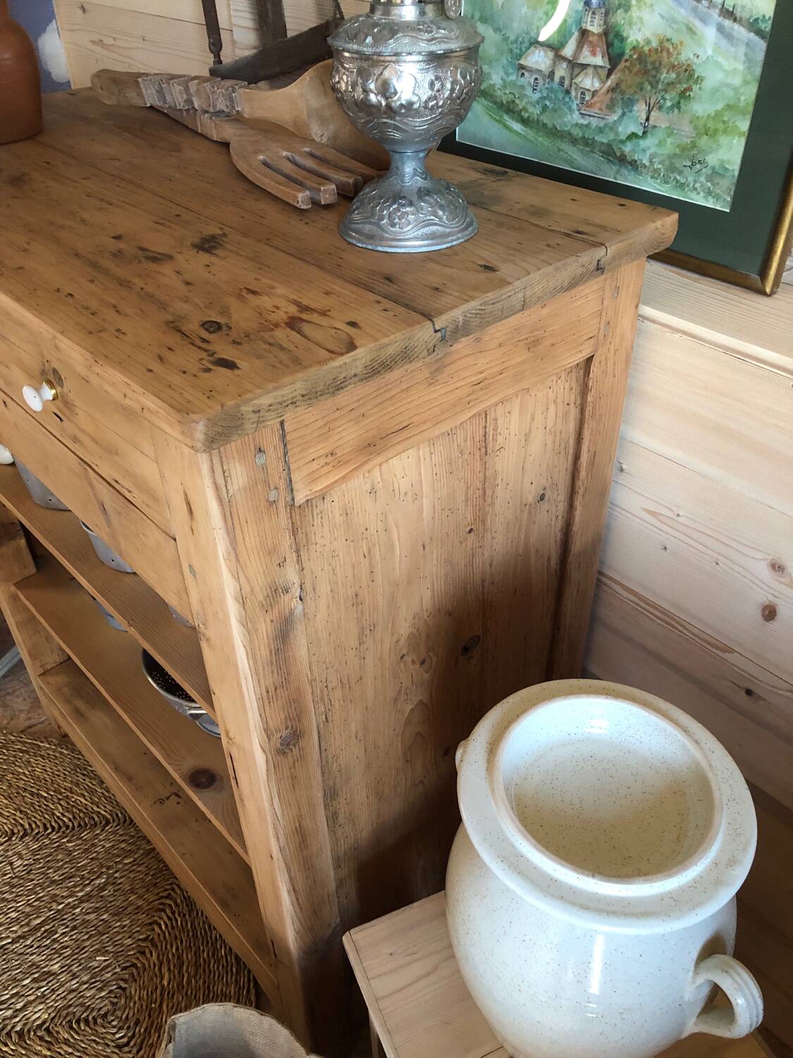 Meuble de chalet d’alpage, confiturier
