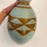 Boch Frères Keramis, Large Art-Deco Vase