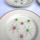 Set 4 plates Marie Claude VF Paris Sting Art 1960