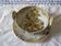 Old bowl and its ceramic saucer from Quimper