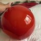 Red opaline glass pendant (circa 60/70)