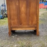 Cherry wood cabinet, 2 doors, 2 drawers
