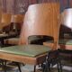 Lot of 19 chairs Baumann Manhattan skai green