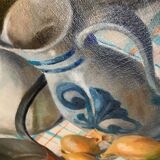 Oil painting on canvas still life