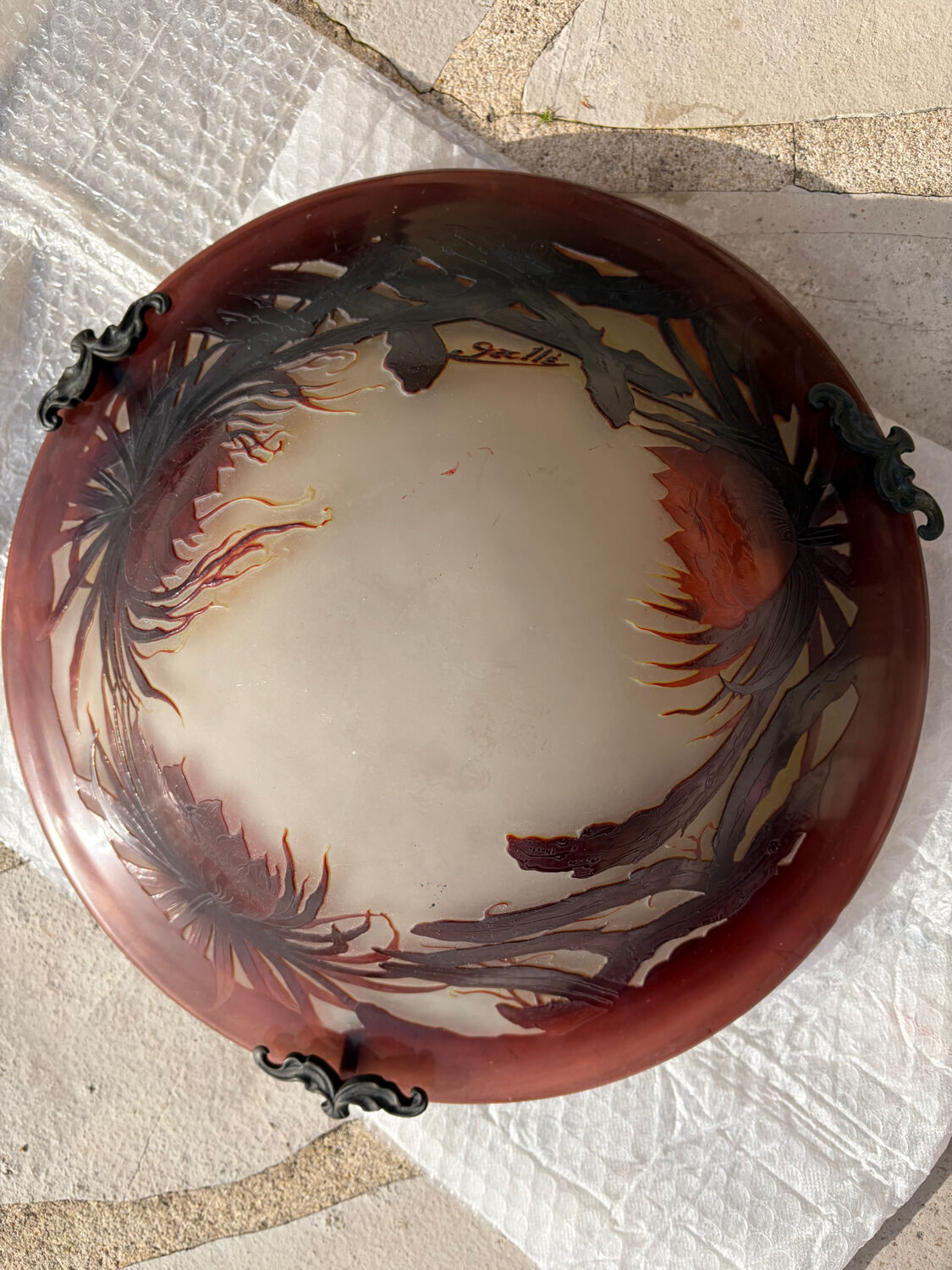 Suspension Émile Gallé