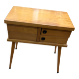 Vintage scandinavian light wood worker