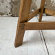 Oak tripod stool