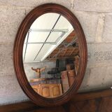 Wooden mirror