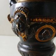 Ancient Médicis vase in gilded bronze with sphinxes – Napoleon III 19th century