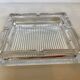 Large crystal ashtray and pocket tray.
