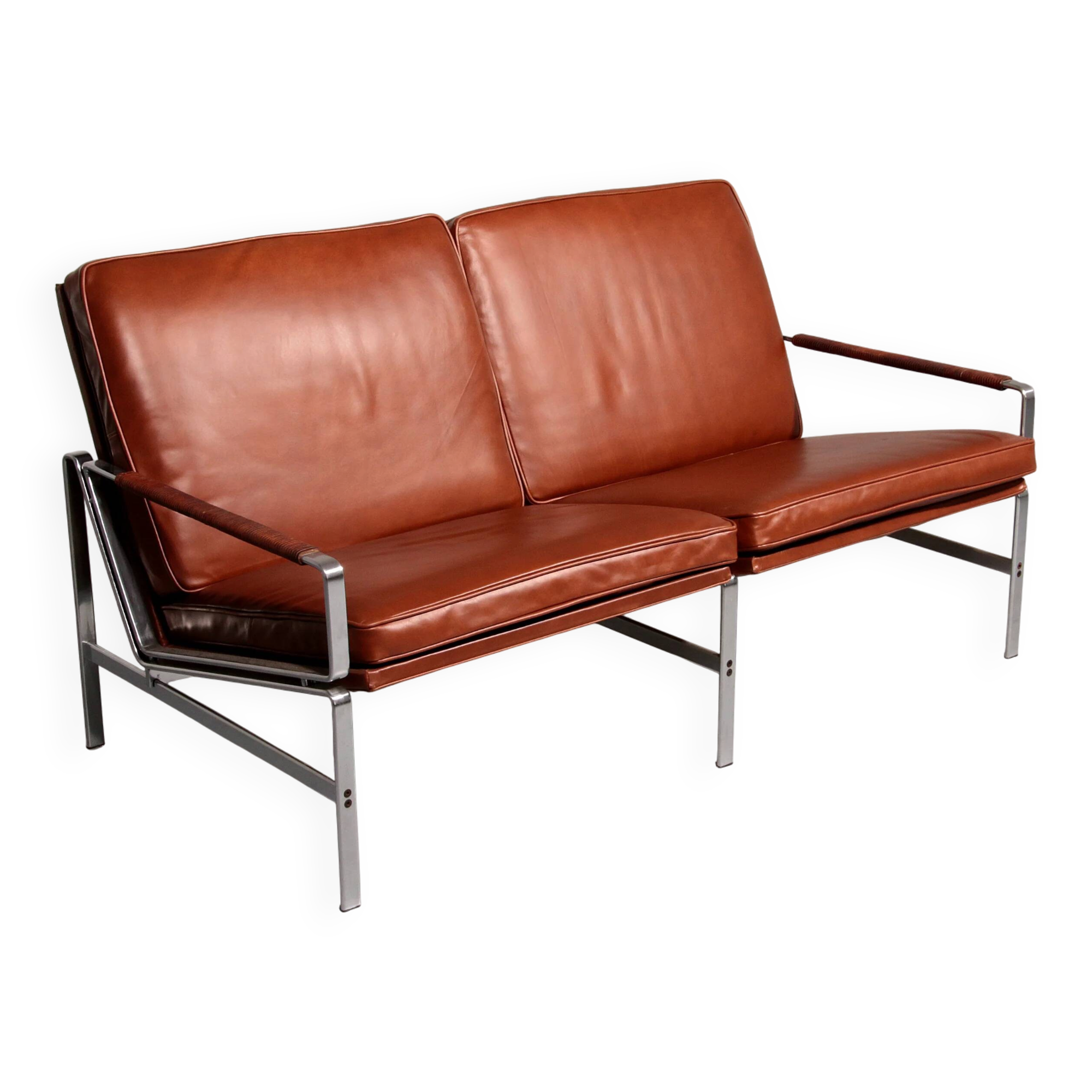 FK6720 two-seat sofa by Fabricius & Kastholm for Kill International 1960s