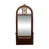 Viennese Secession Huge Mahogany Hall Mirror, 1910
