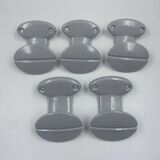 5 Gray coat hook