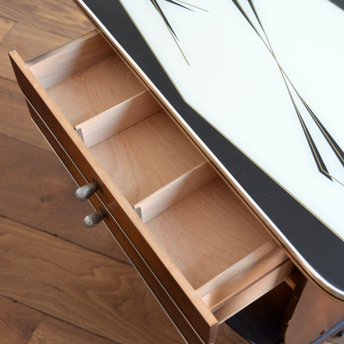 Side table, magazine holder, 1950s