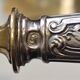 Old sweet dessert service 4 pieces silver embossed minerva hallmark