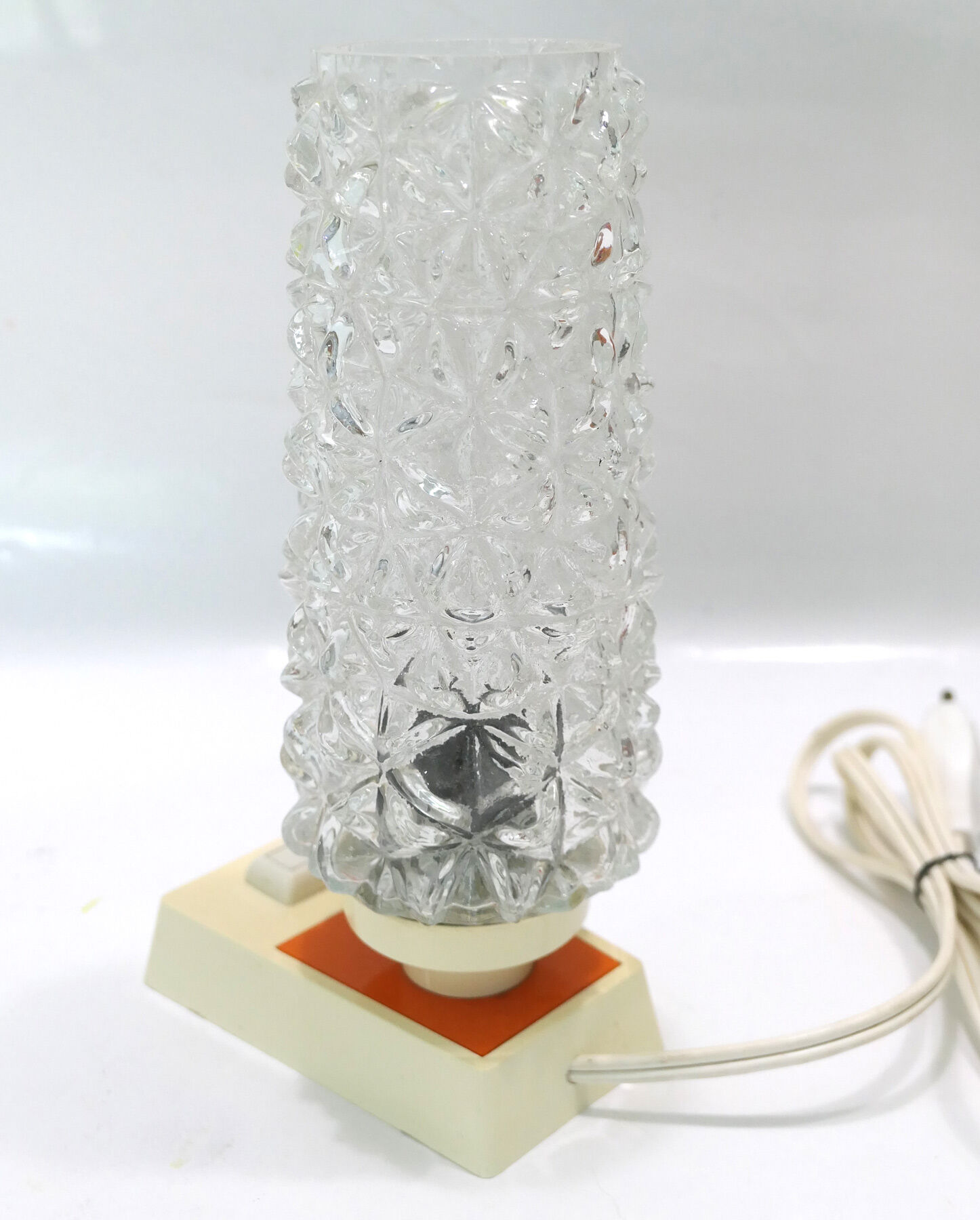 Trio of vintage bedside lamps 1960s-70s