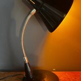 Black table lamp from the 70s