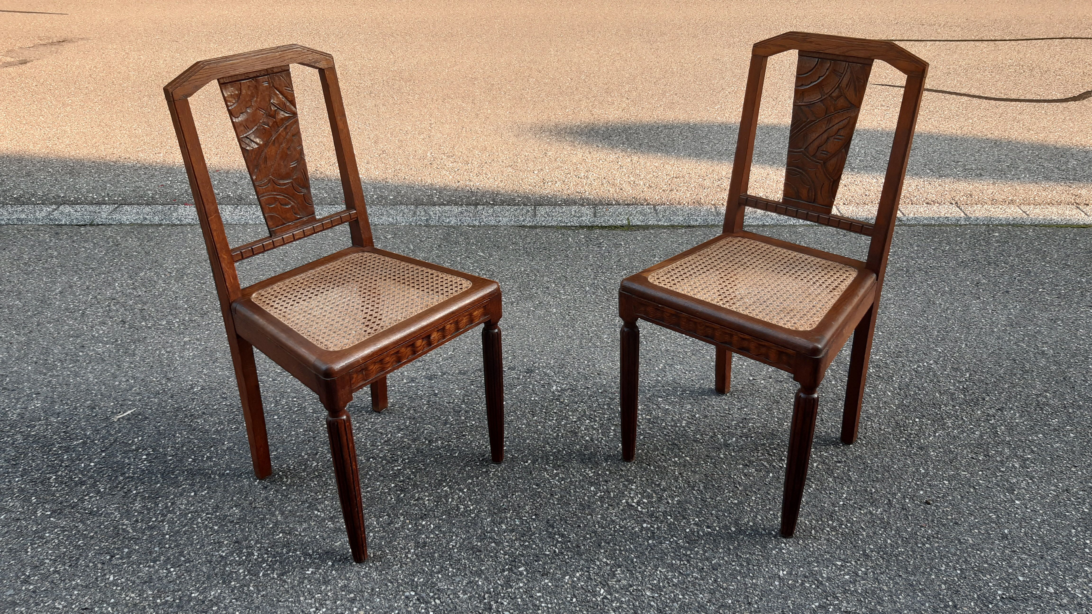 Art Deco chandy chairs 1930