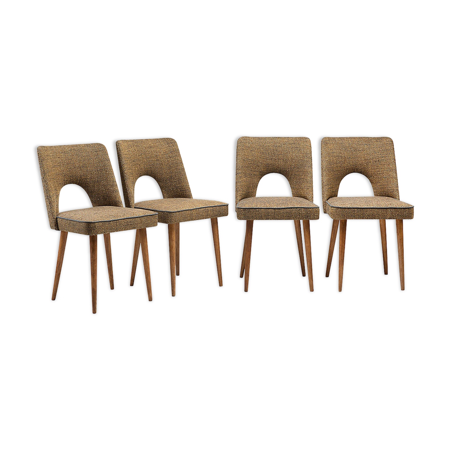Set of 4 muszelka chairs