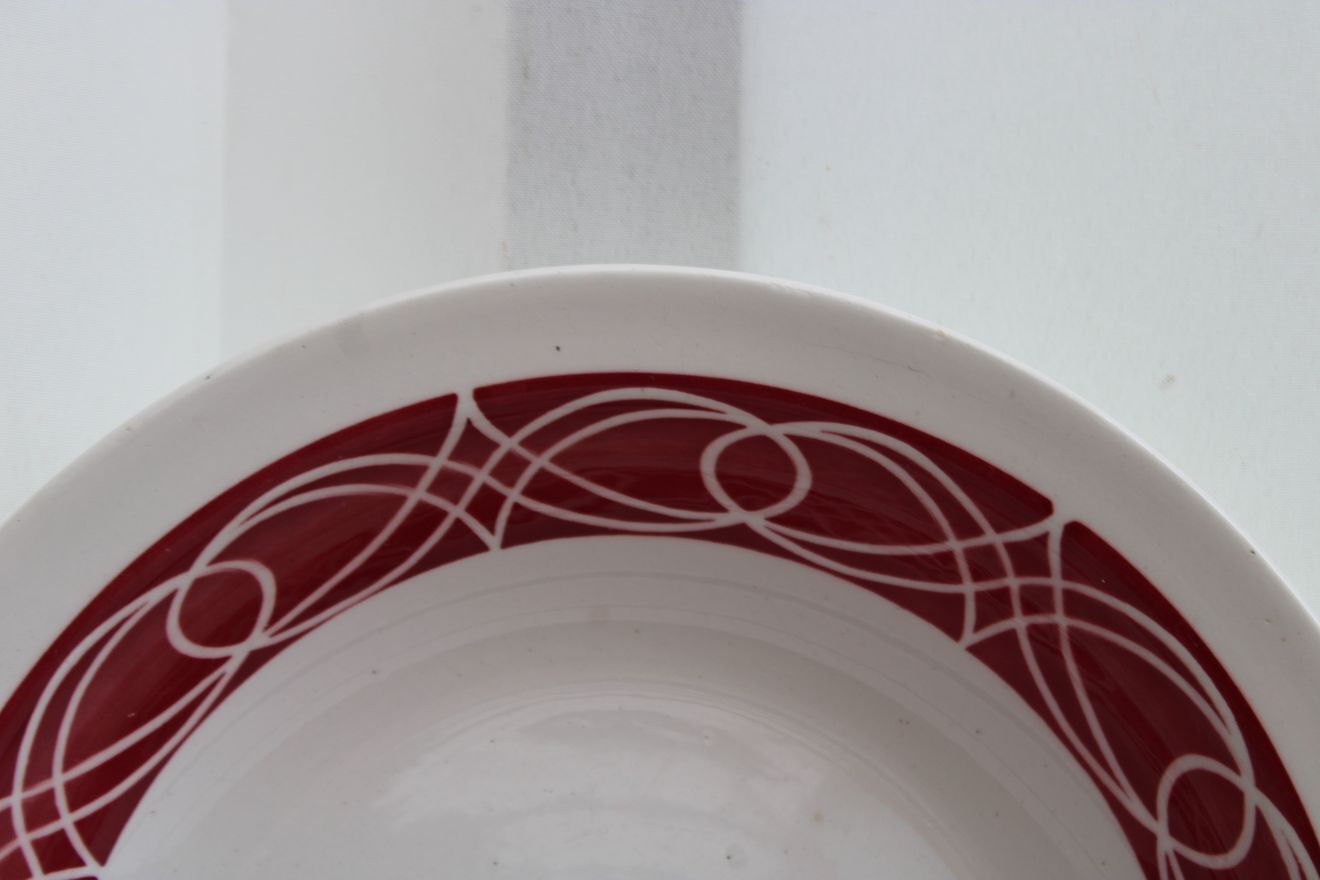 Old dish Sarreguemines