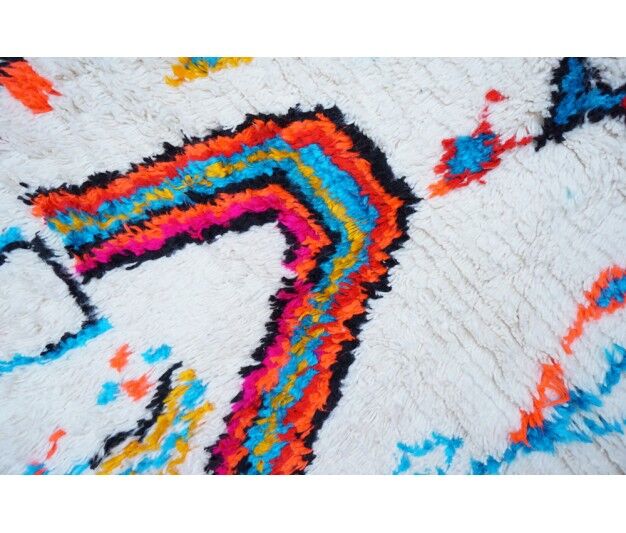 Tapis berbère coloré 192x130cm