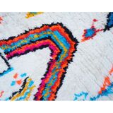 Tapis berbère coloré 192x130cm