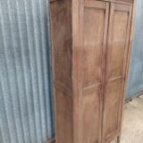 Armoire parisienne en bois vintage
