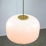 Space Age Medusa by Luigi Massoni for Guzzini in Brass, 1970s