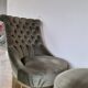 Pair of toad armchairs