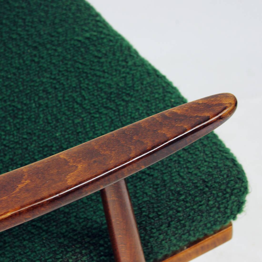 Fauteuil vintage Boomerang par Ton, Tchécoslovaquie 1960