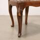 Group of 4 antique Baroque chairs in walnut, Italy, 18th century.