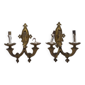 Bronze wall lights