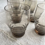 Series of 8 glasses / set of glasses