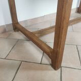 Solid oak desk