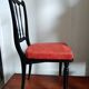 Lot of two refurbished western chairs